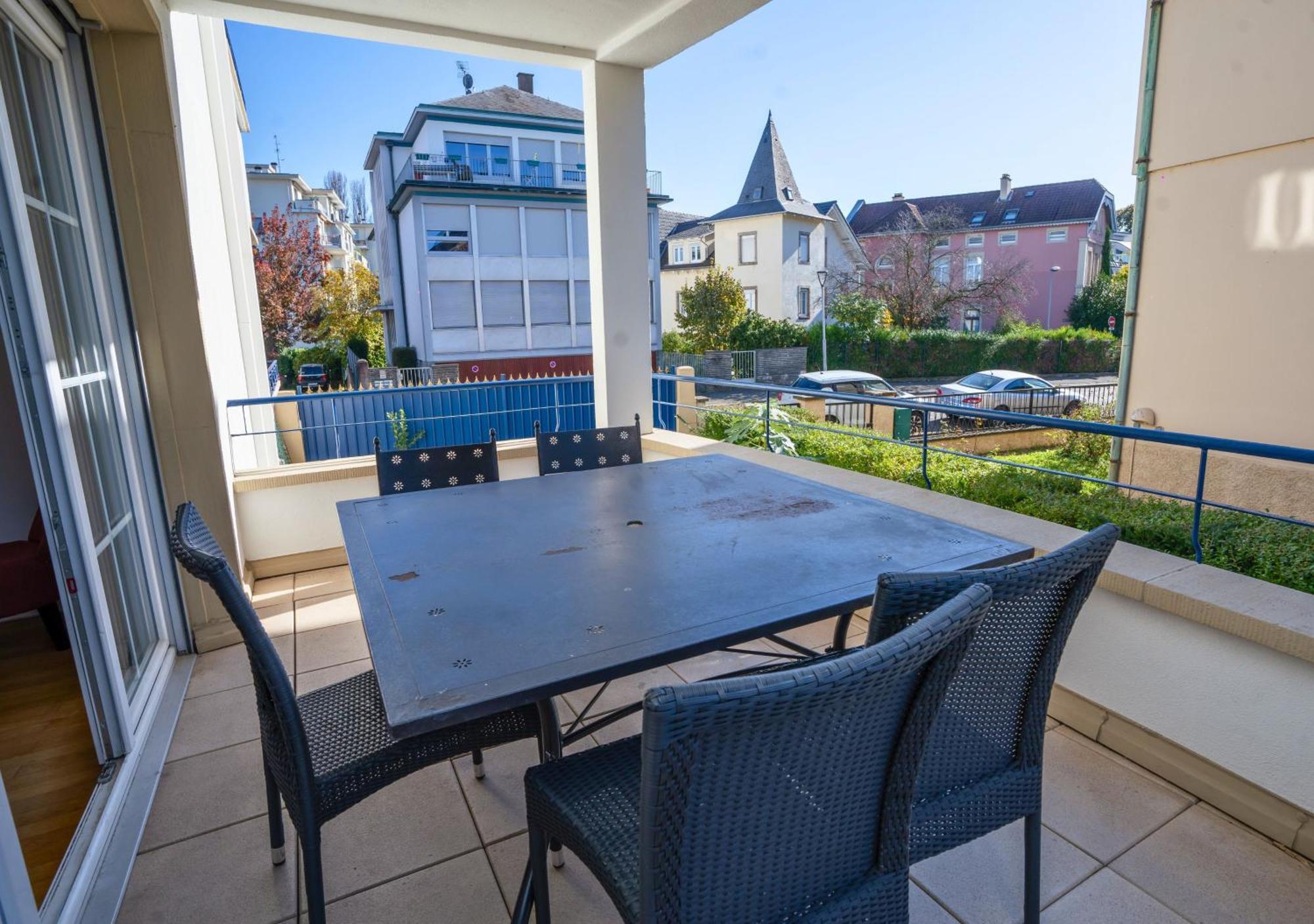 Charmant Appartement Avec Terrasse Dans Villa Страсбург Екстериор снимка