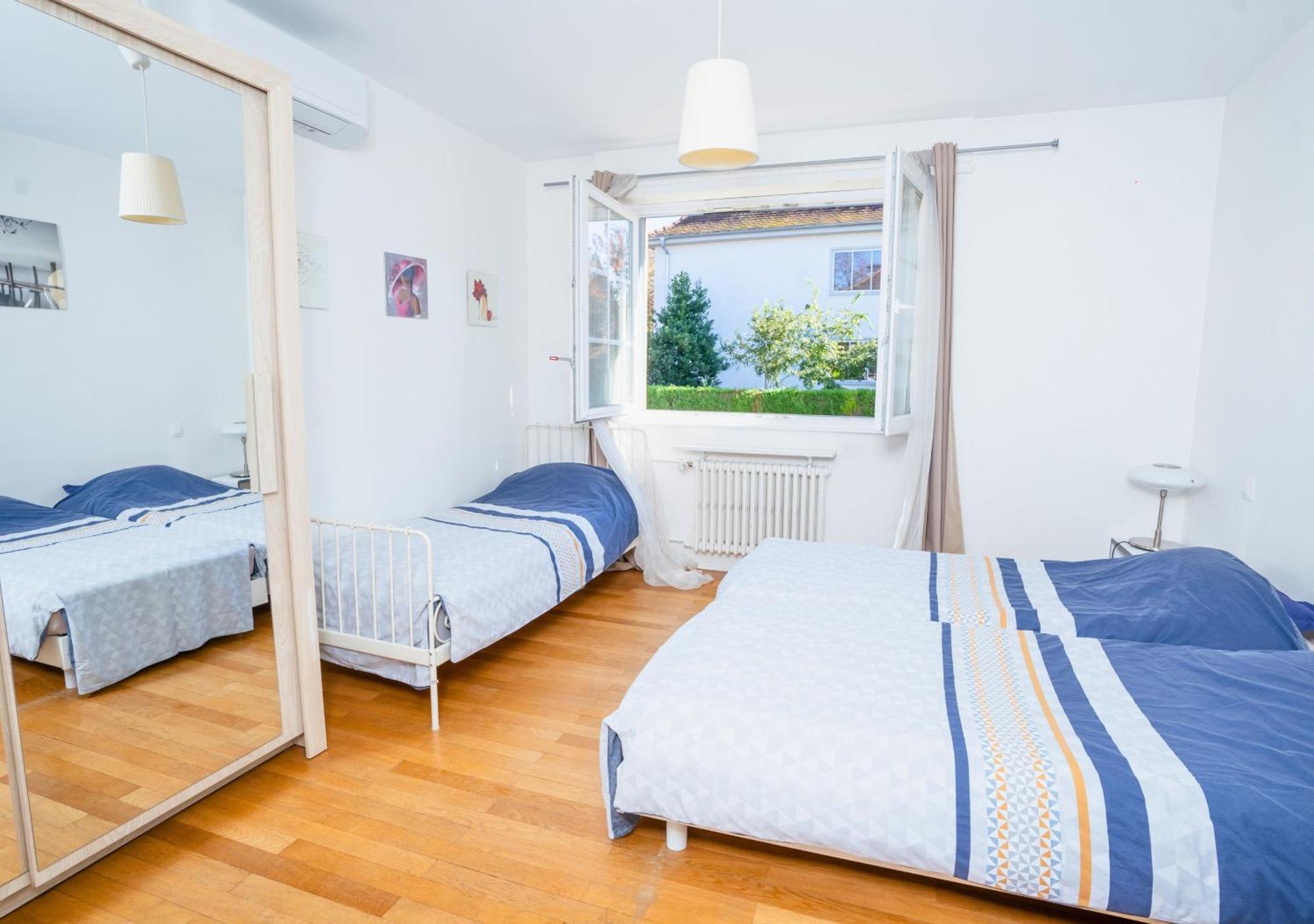 Charmant Appartement Avec Terrasse Dans Villa Страсбург Екстериор снимка